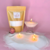 Miself pearled candle for luxury home decor and romantic occasions